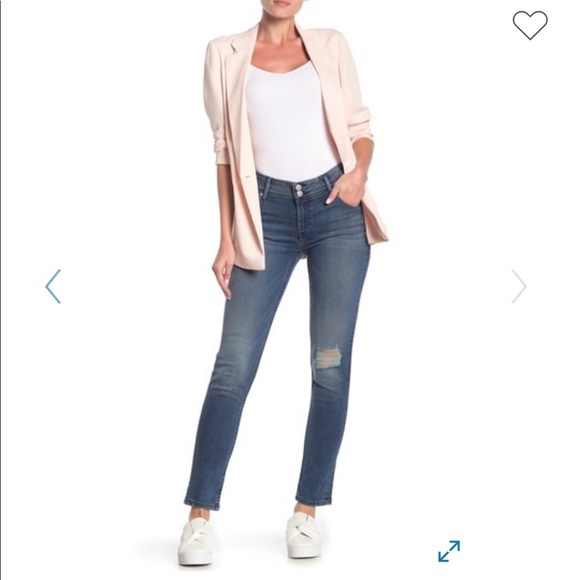 Hudson Jeans Denim - Hudson Collin Flap Skinny Ankle Jeans